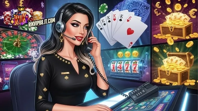 Liên hệ Rikvip - Cách nhanh nhất để được hỗ trợ kịp thời 1 Các phương thức liên hệ Rikvip